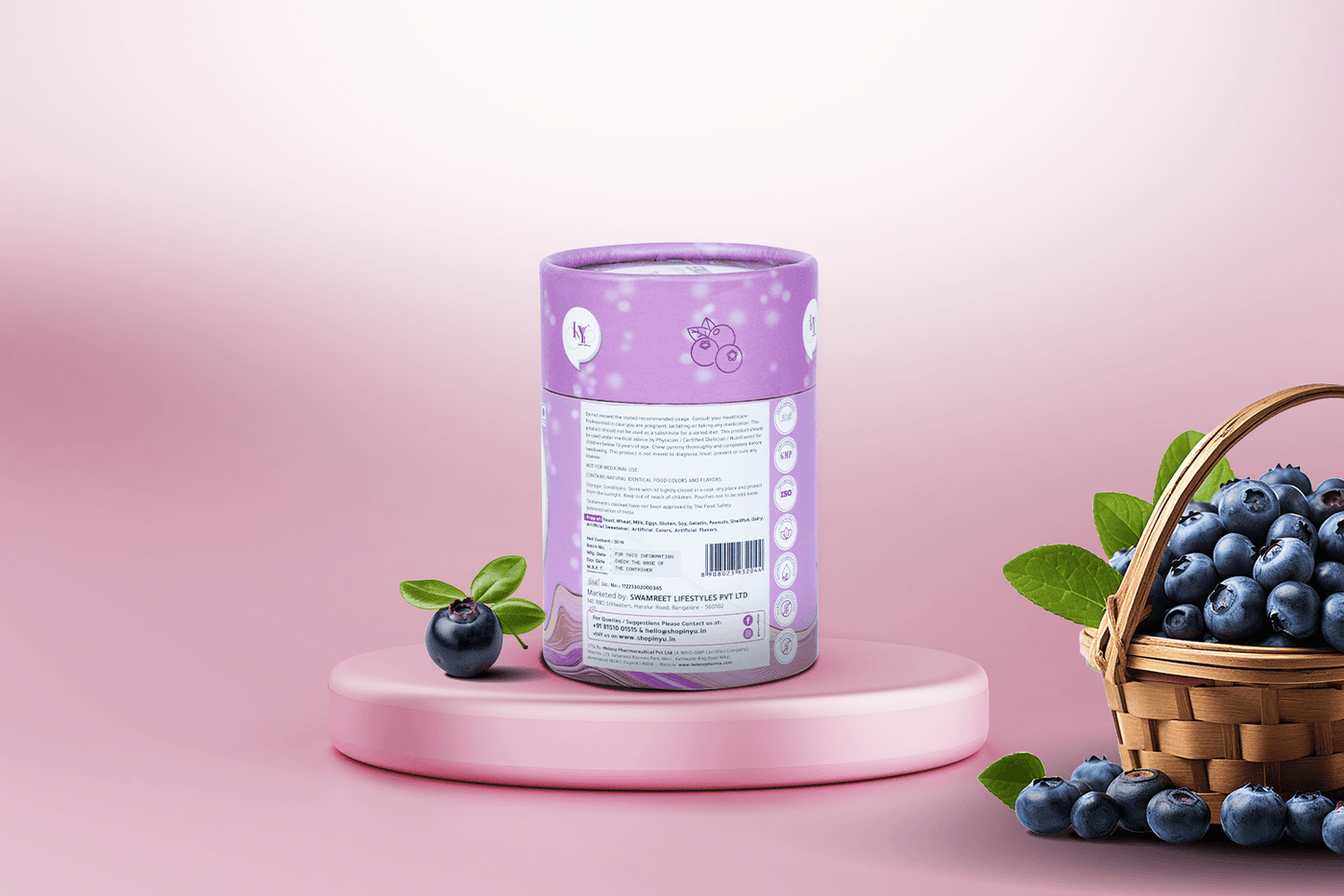 INYU D-Stress Sleep Gummies