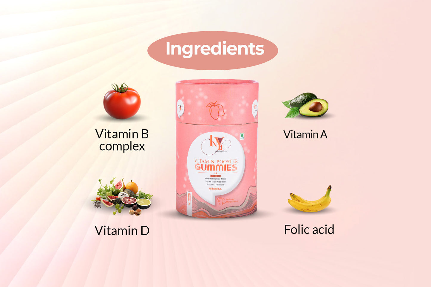 INYU Vitamin booster gummies